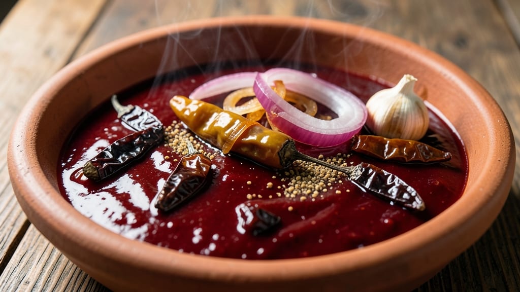 Authentic Mexican Red Chile Sauce Recipe: Smoky Ancho-Chipotle Depth in One Pot