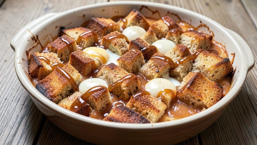 Applesauce Bread Pudding Recipe Healthy: Warm Spice Moisture With Apple-Cinnamon Crunch