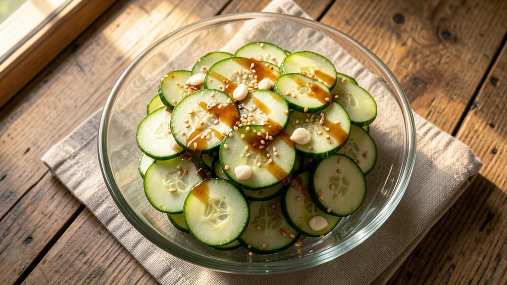 Cucumber Salad Recipe With Soy Sauce And Vinegar: Crisp Refreshing Bite With Umami Zing