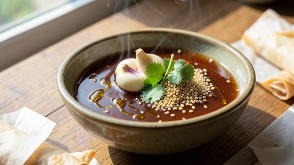 Asian Soy Dipping Sauce Recipe: Crispy Sesame and Garlic Kiss