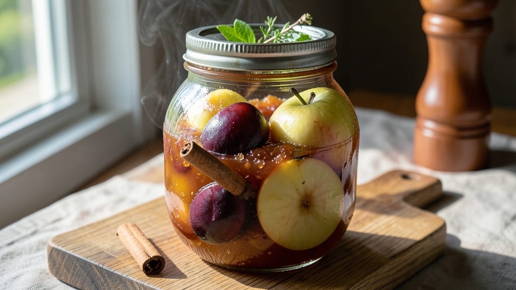 Apple Plum Sauce Canning Recipe: Sweet-Tart Preserves with No-Added-Sugar Flexibility