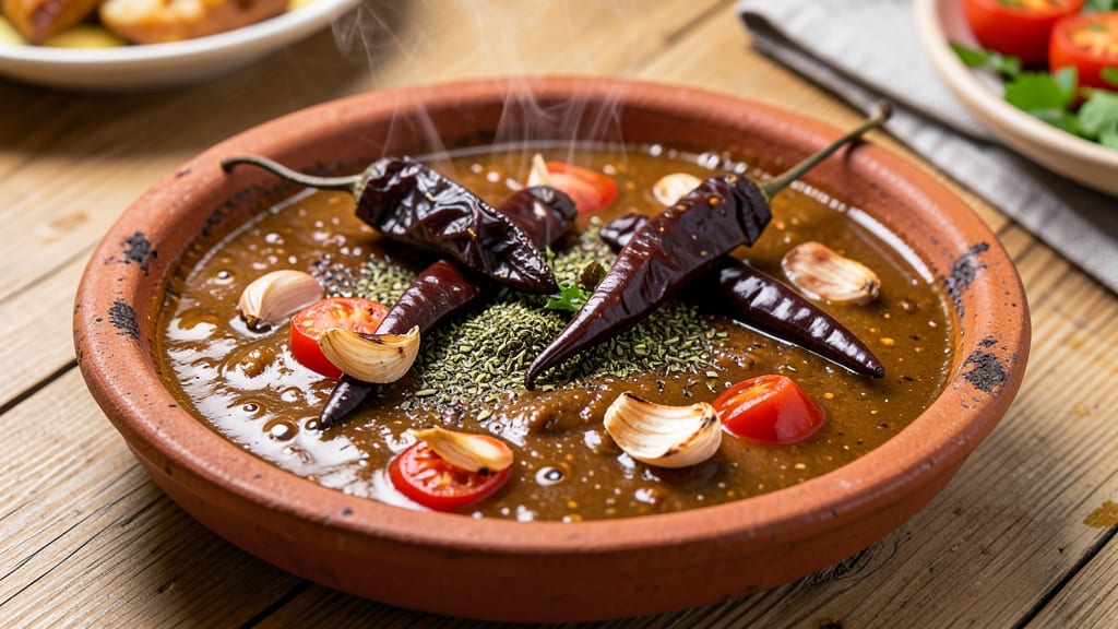 Authentic Mexican Brown Enchilada Sauce Recipe: Deep-Roasted Tomato and Spice Base