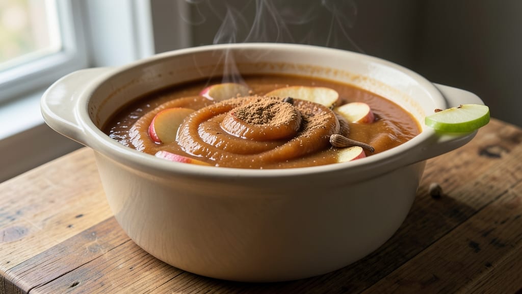 Apple Sauce in Crockpot Recipe: Slow-Simmered Spice Harmony Without Chunks