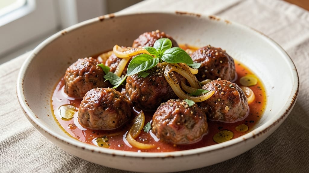 Authentic Meatball Sauce Recipe: Slow-Simmered Tomato Richness With Herbs