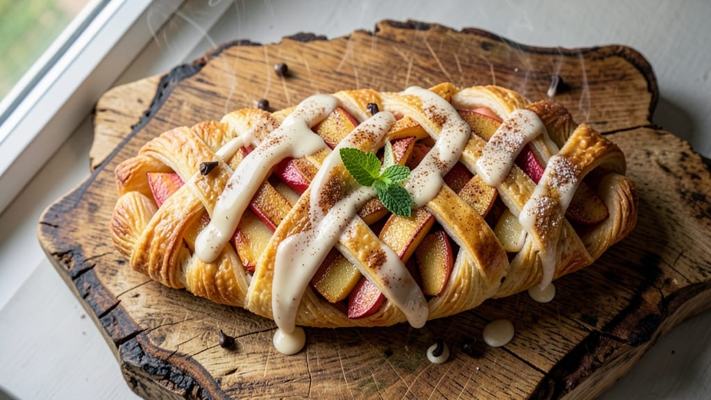 Apple Strudel With Vanilla Sauce Recipe: Flaky Layers and Warm Vanilla Swirls
