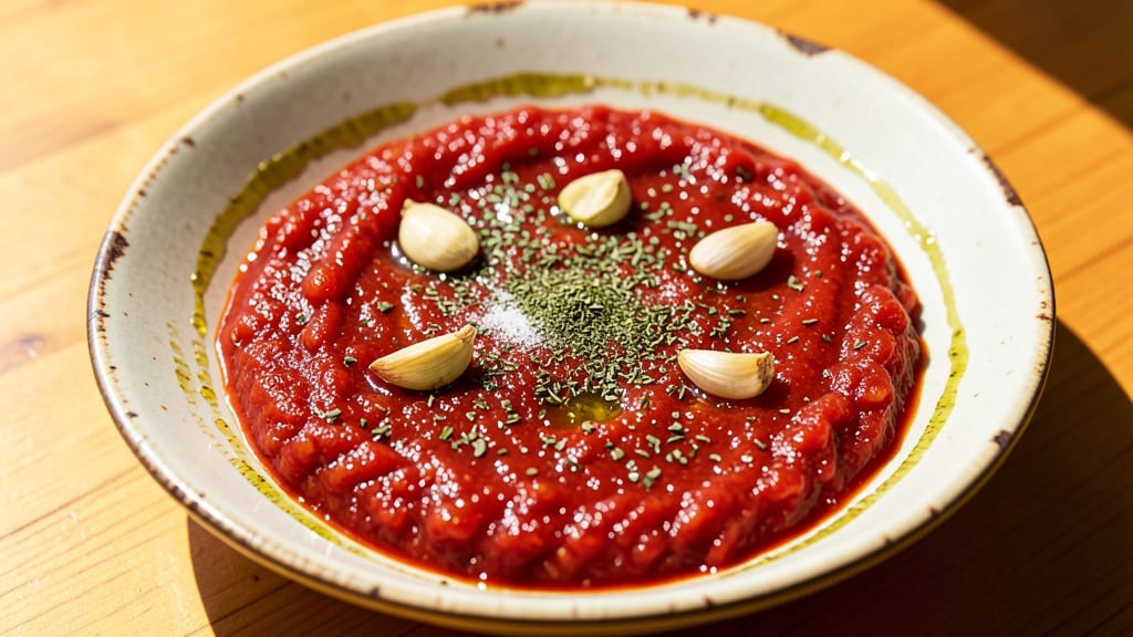 Authentic New York Pizza Sauce Recipe: Tomato and Garlic Harmony Simmered to Perfection