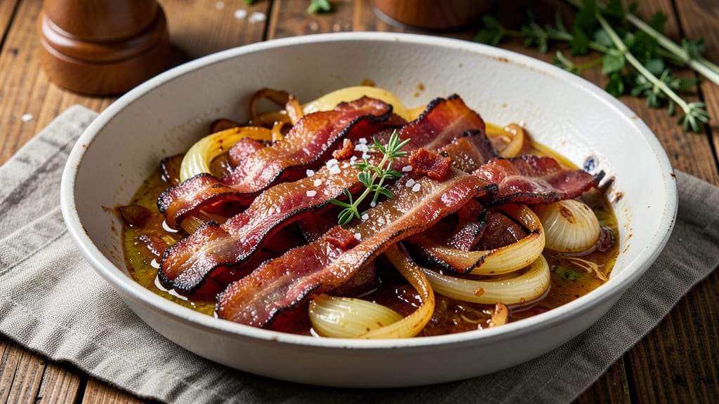 Bacon Onion Sauce Recipe: Smoky Sweet Glaze That Caramelizes Edges