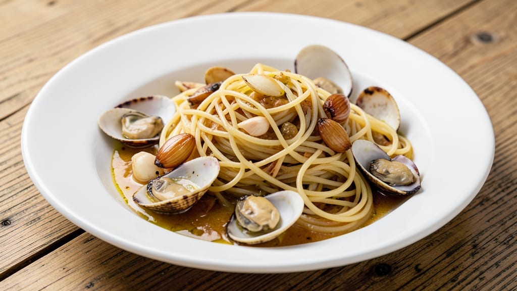 Angel Hair Pasta With Clam Sauce Recipe: Briny Seaflavor That Clings to Every Strand