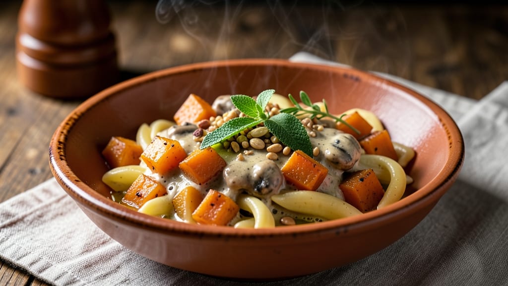 Autumn Harvest Pasta Sauce Recipe: Roasted Squash and Sage Velouté With Nutty Depth