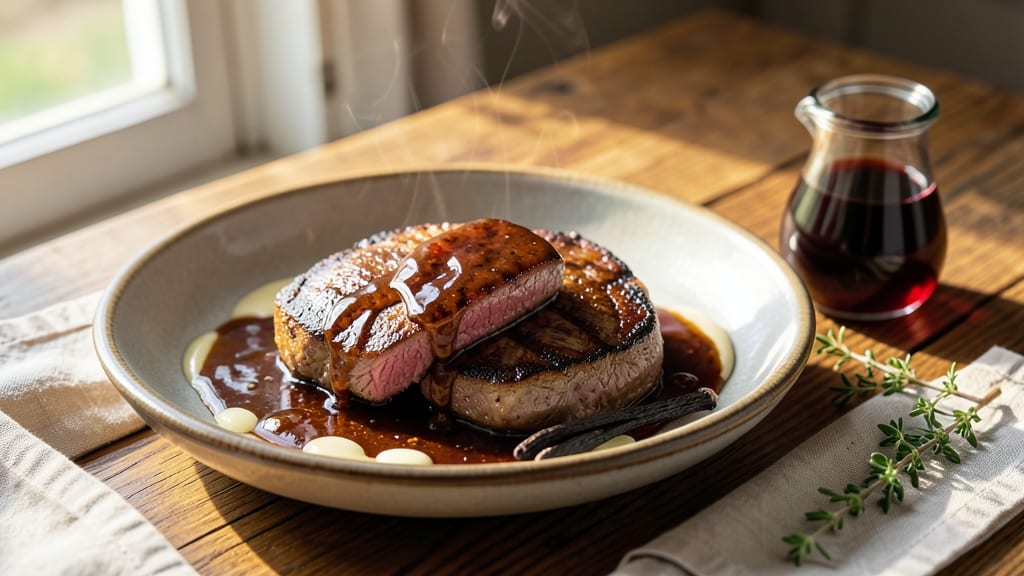 Balsamic Glaze Sauce Recipe: Red Wine Reduction With Deep Umami Notes