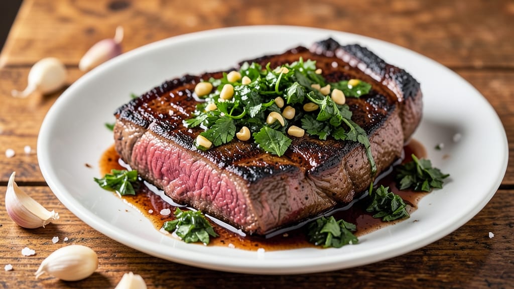 Argentinian Steak With Chimichurri Sauce Recipe: Herb-Packed Freshness That Elevates Every Bite