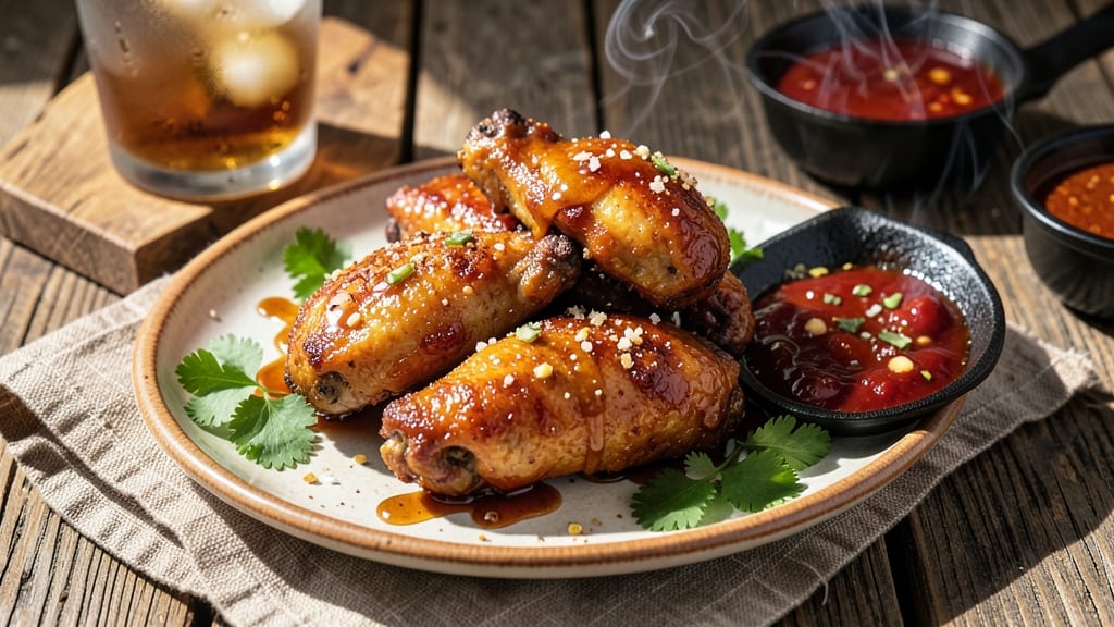 Baked Wing Sauce Recipe: Sticky-Sweet Spice Blend for Crispy Wings