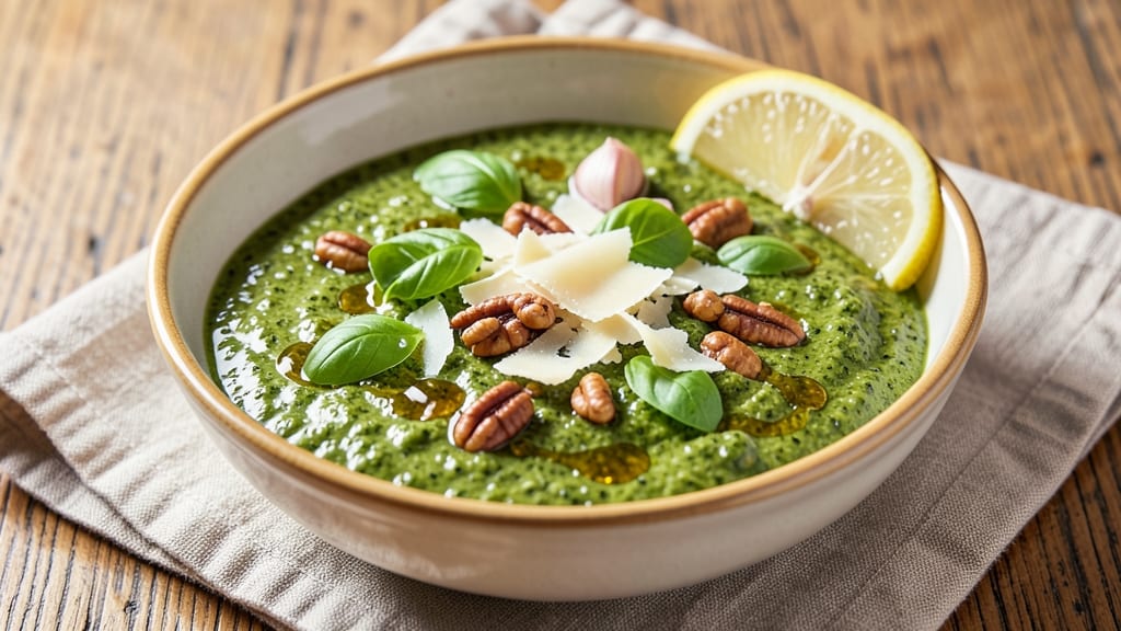 Alton Brown's Pesto Sauce Recipe: Basil-Infused Freshness in Minutes